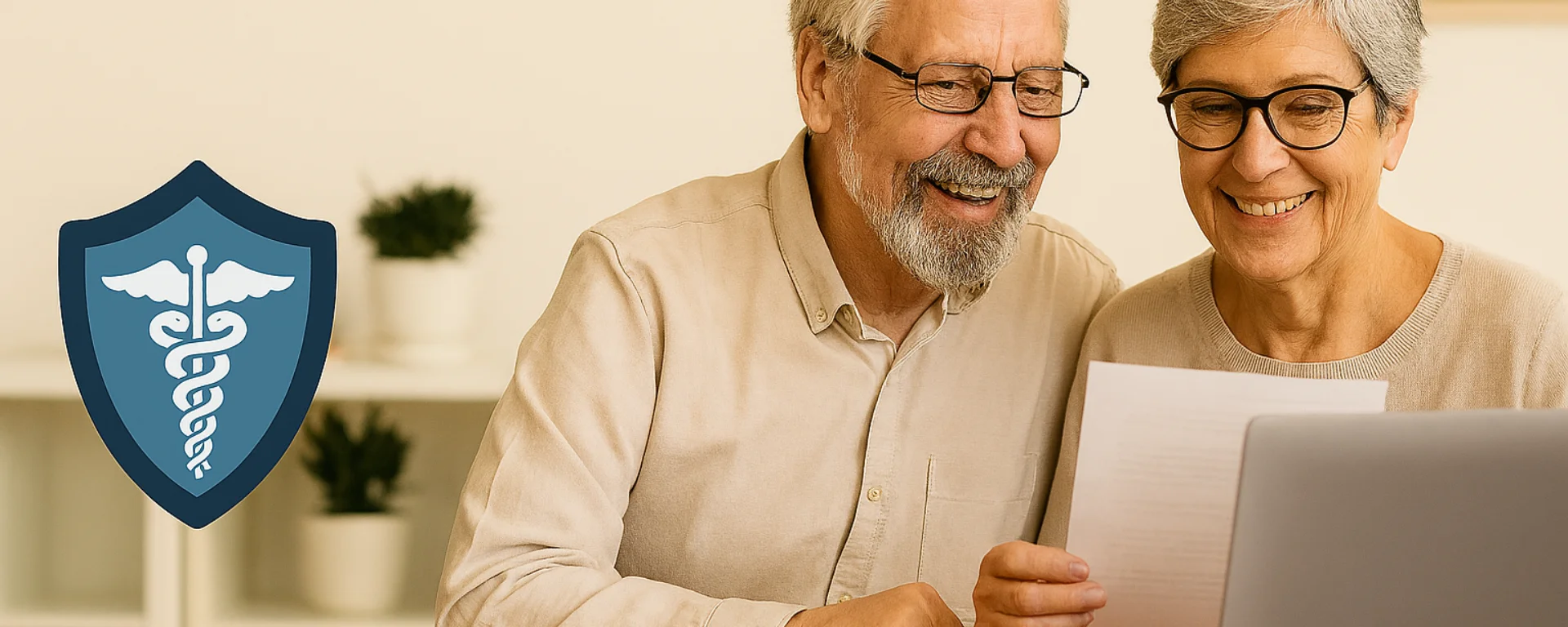A video call between an agent and an older adult, showing how one can receive advice from home.
