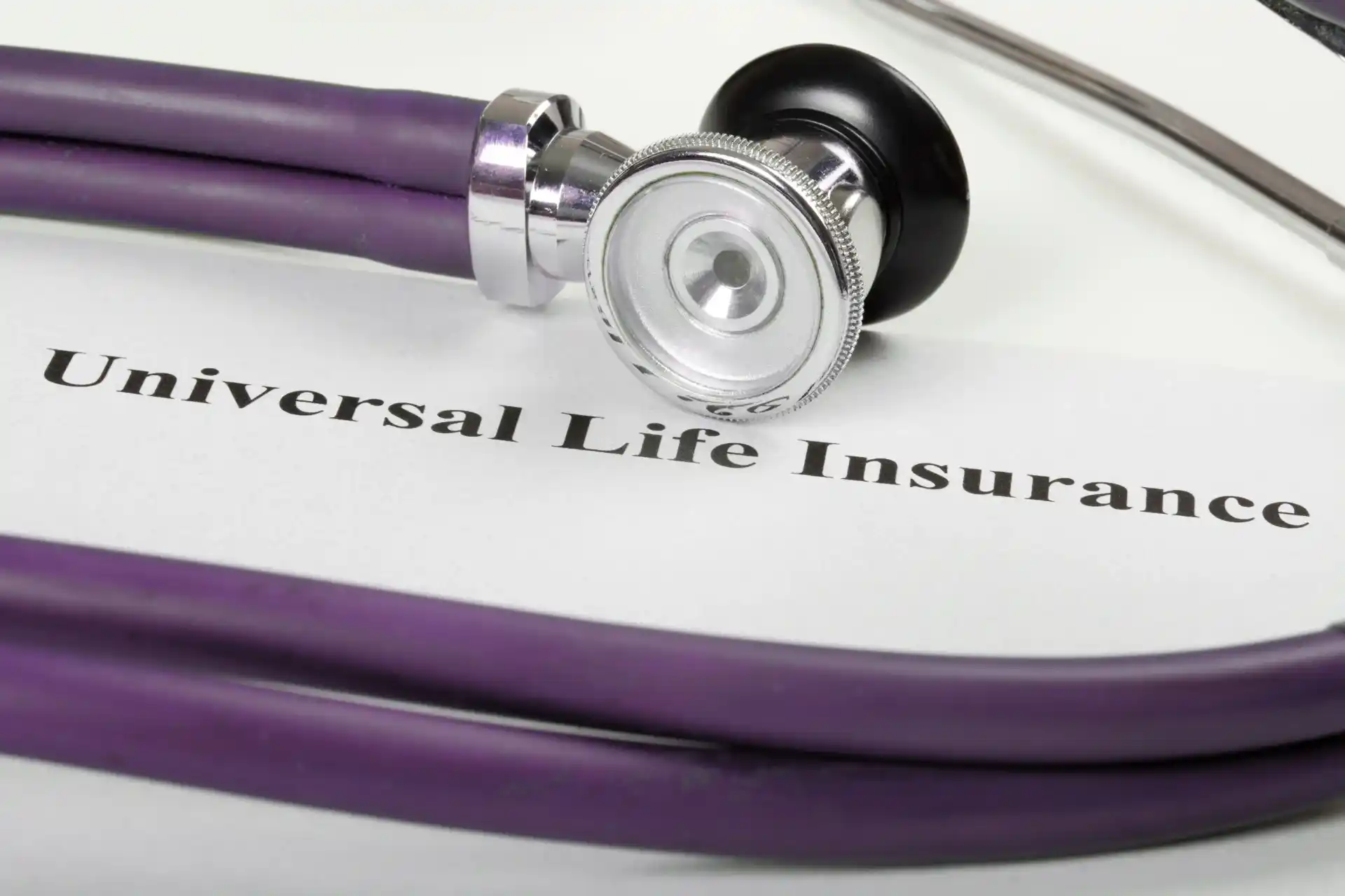 Stethoscope on top of ULI document